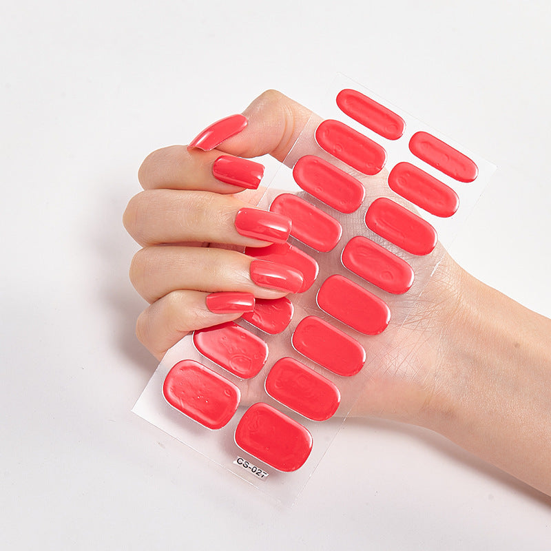 Nail Sticker Letter Color Nail Art Sticker Full Sticker Nail Sticker Letter Color Nail Art Sticker Full Sticker